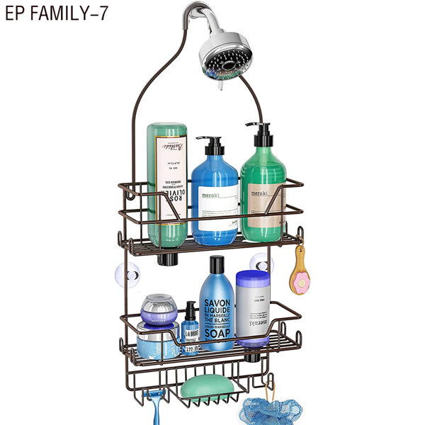 Rebrilliant LexiJade Hanging Stainless Steel Shower Caddy Wayfair Canada